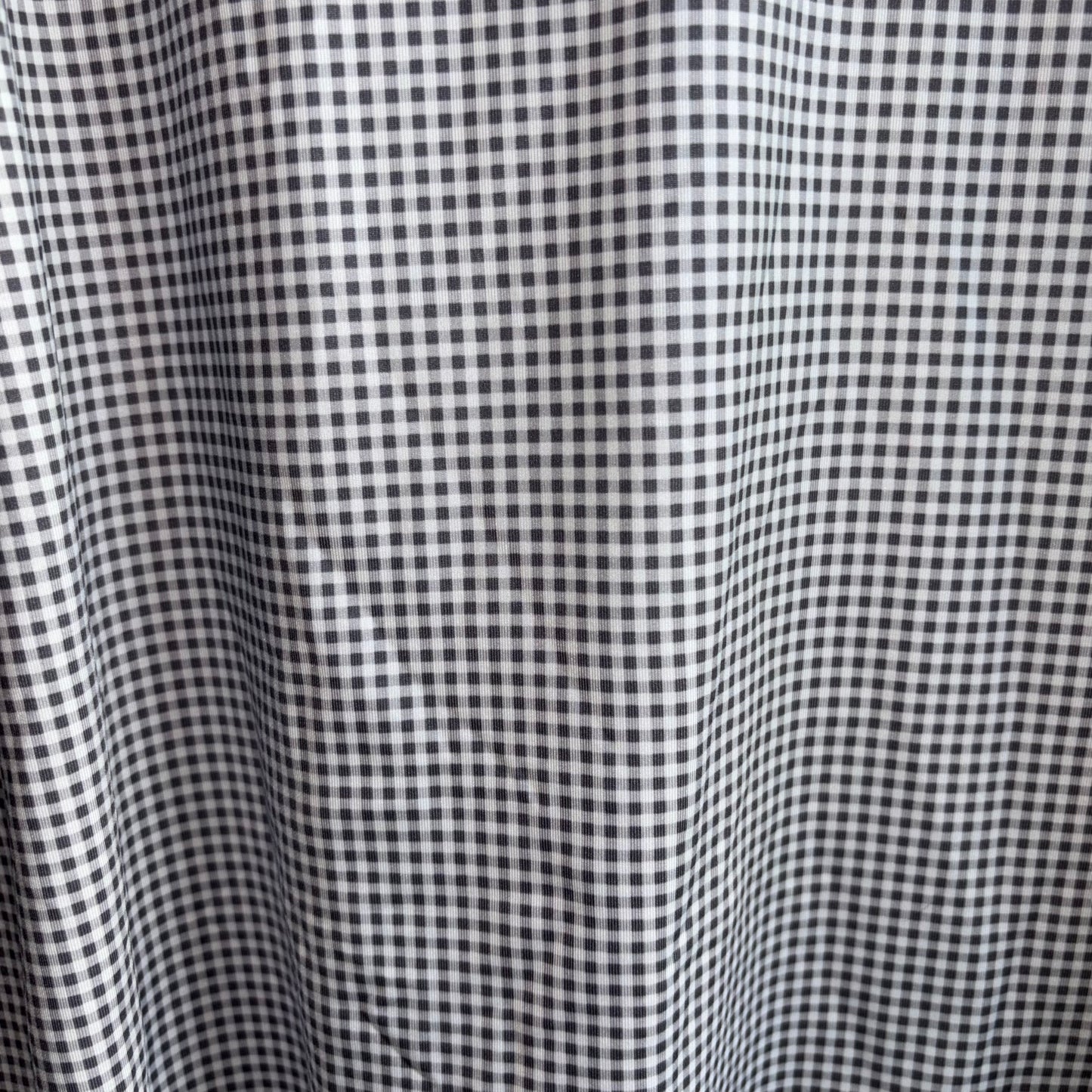 Oklahoma State University (OSU) Orange Logo White and Gray Plaid Men’s CL Polo Shirt