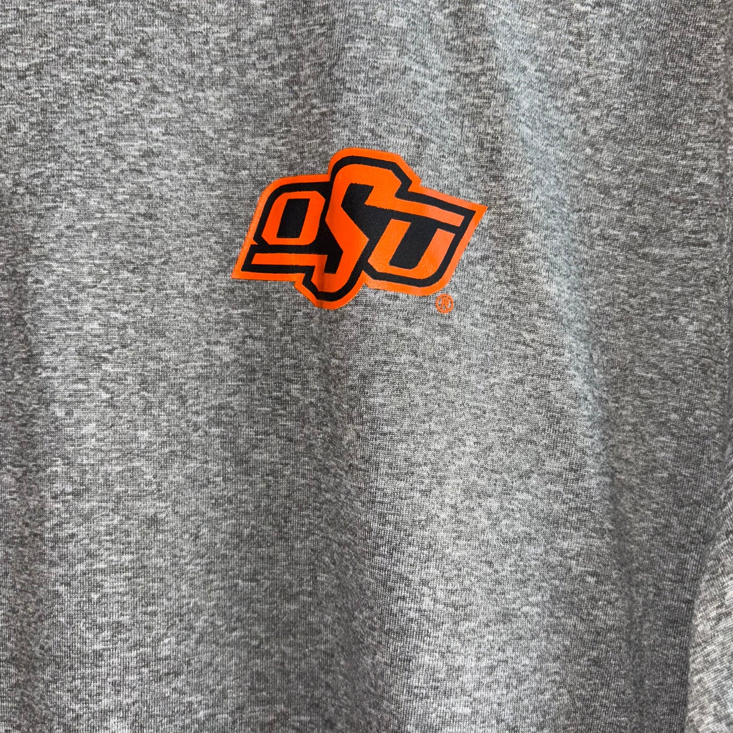 The Nike Tee Oklahoma State University (OSU) orange logo long sleeve shirt