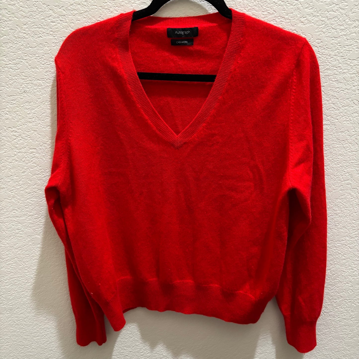Cashmere red sweater by autograph women’s size 12