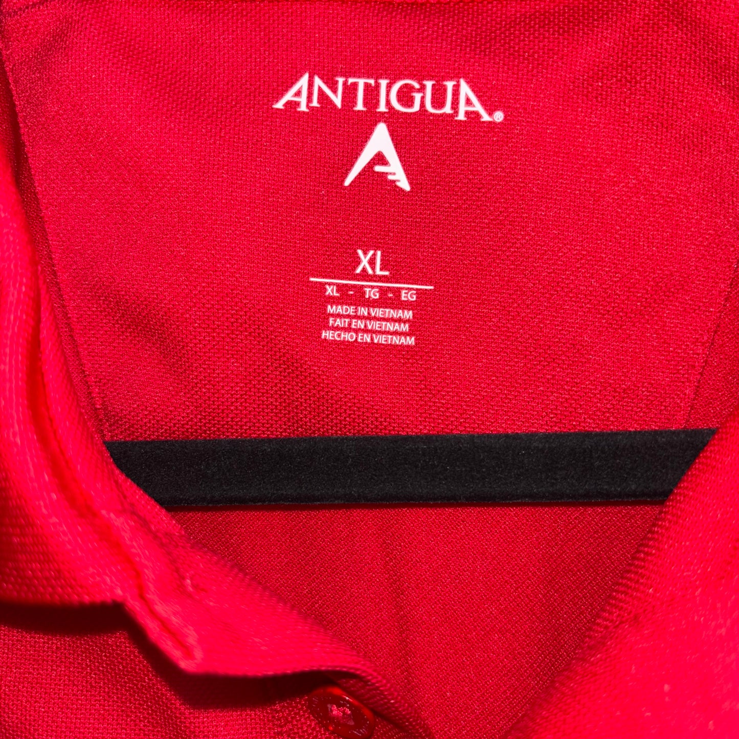 Texas Rangers RED Polo size XL By Antigua new without tag