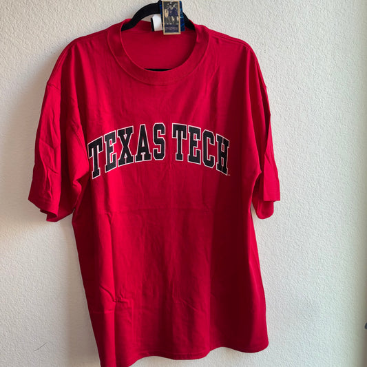 Texas Tech Red Heavyweight TShirt Size XL by Jansport NWT