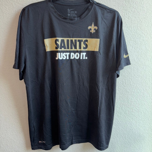Nike Dri-Fit New Orleans Saints short sleeve Tee size XL