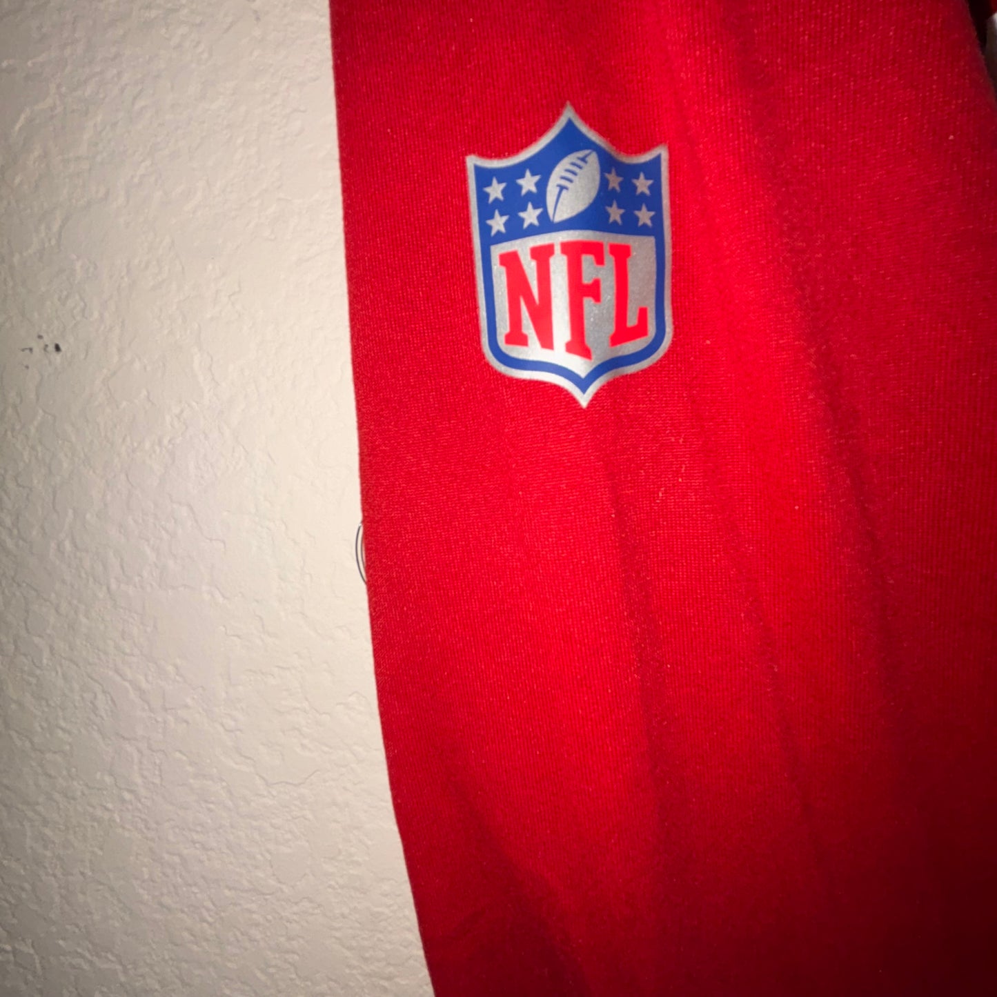 NFL Houston Texans Red The Nike Tee Dri-fit long sleeve shirt size 2XL