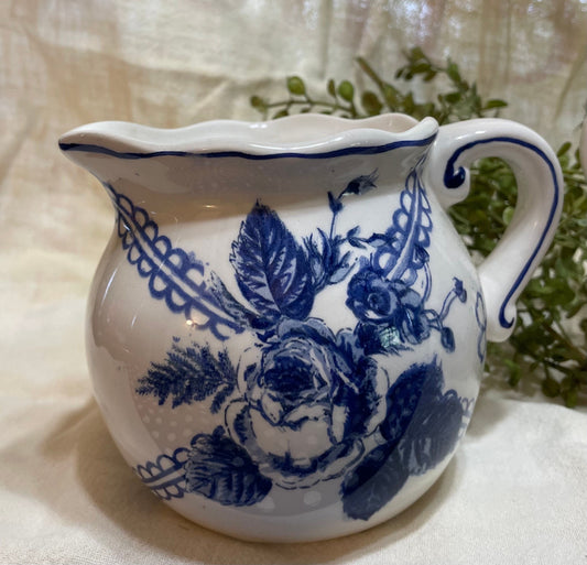 Blue Trellis by Maxcera Creamer