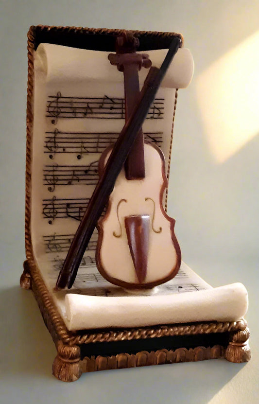 Violin Book Ends Pair