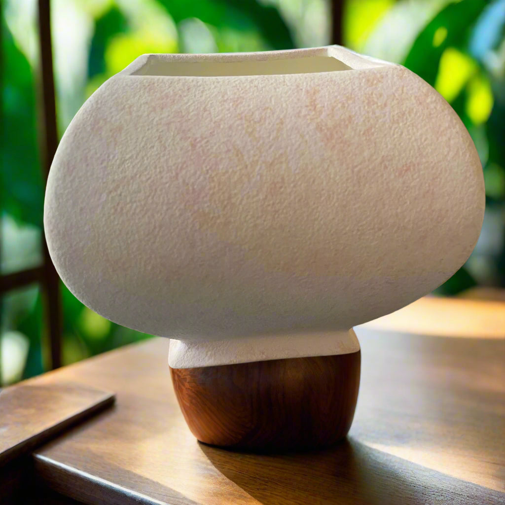 Pink Ceramic Plantar Vase