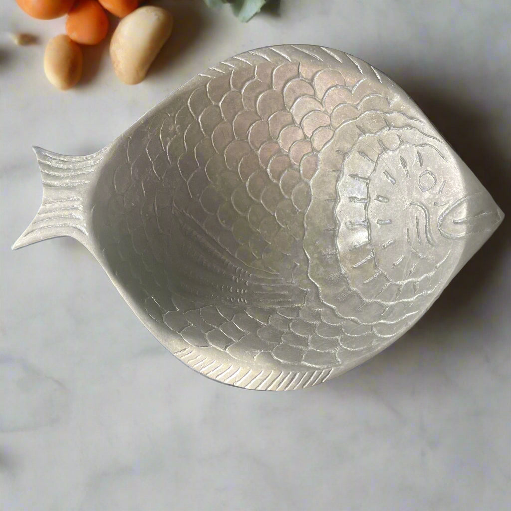 Fish Candy/Trinket Bowl (Cast Aluminum)