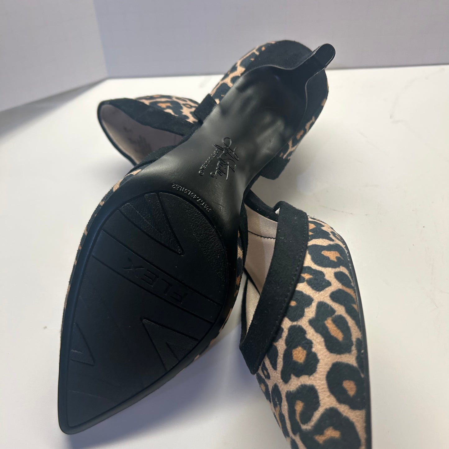 Life Stride Leopard High Heels Womens size 9 New