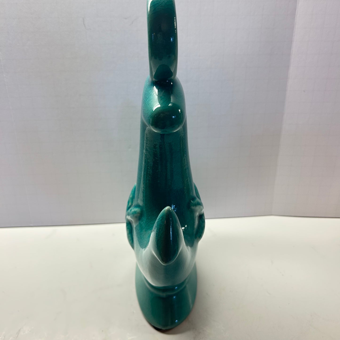 Turquoise Anchor Statue