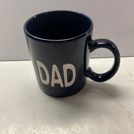 Dark Blue "DAD" Mug