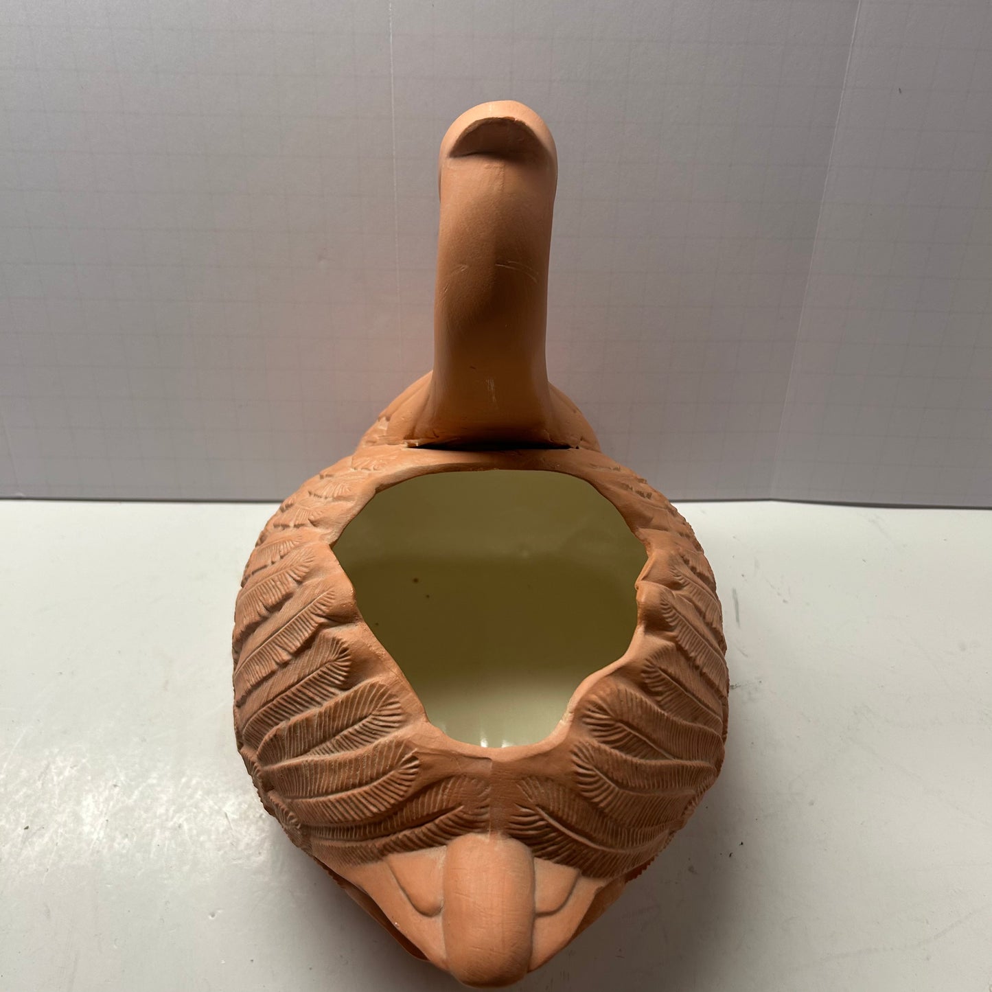 Beautiful Swan Ceramic Pottery Plantar
