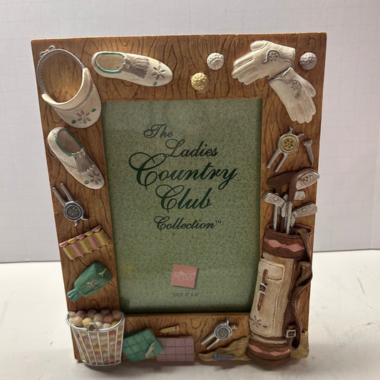 "The Ladies Country Club Collection" Golf Picture Frame
