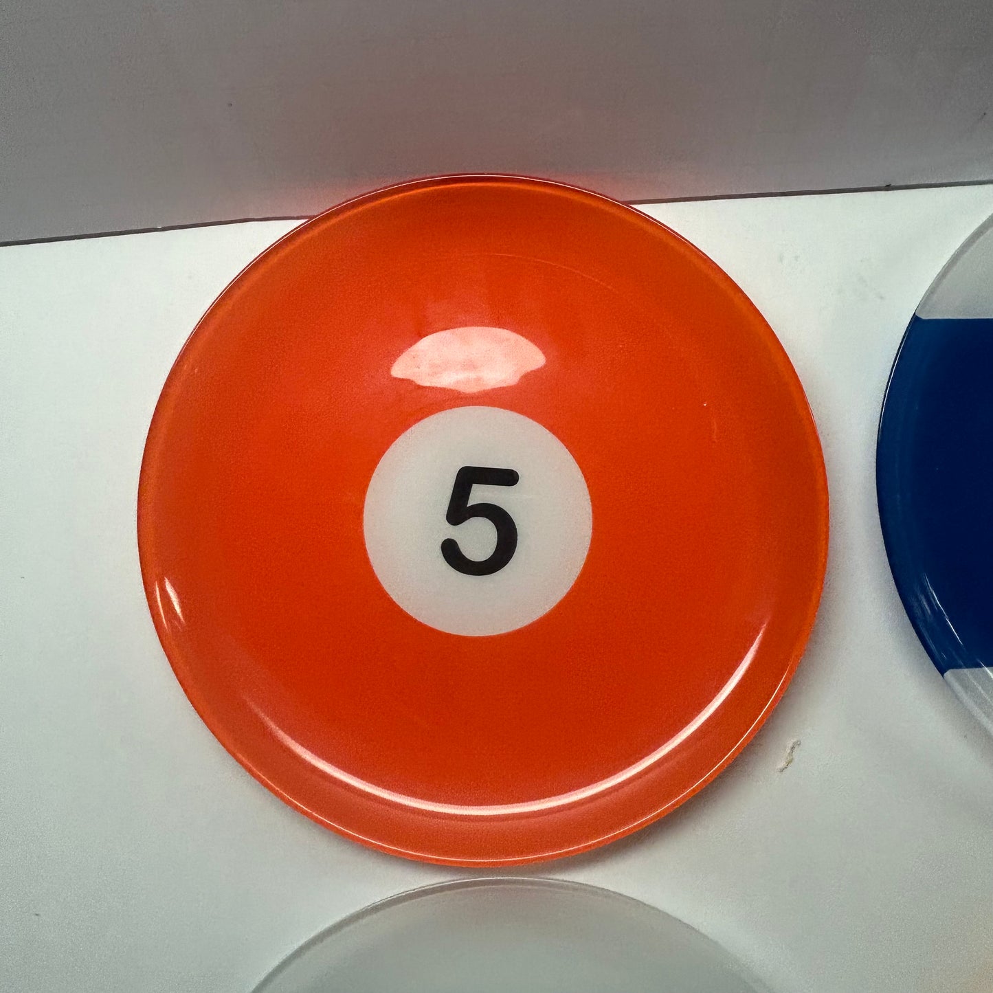 Pool Balls Themed Plates