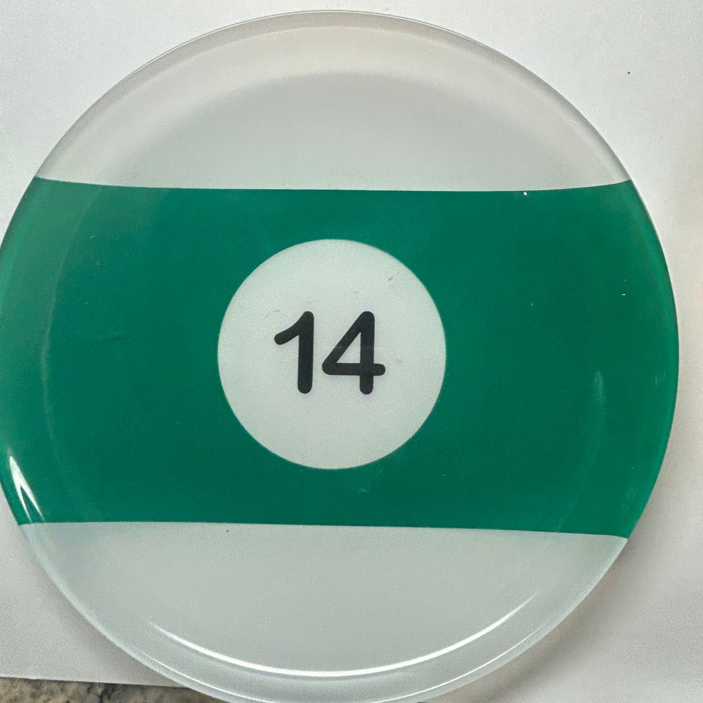 Pool Balls Themed Plates