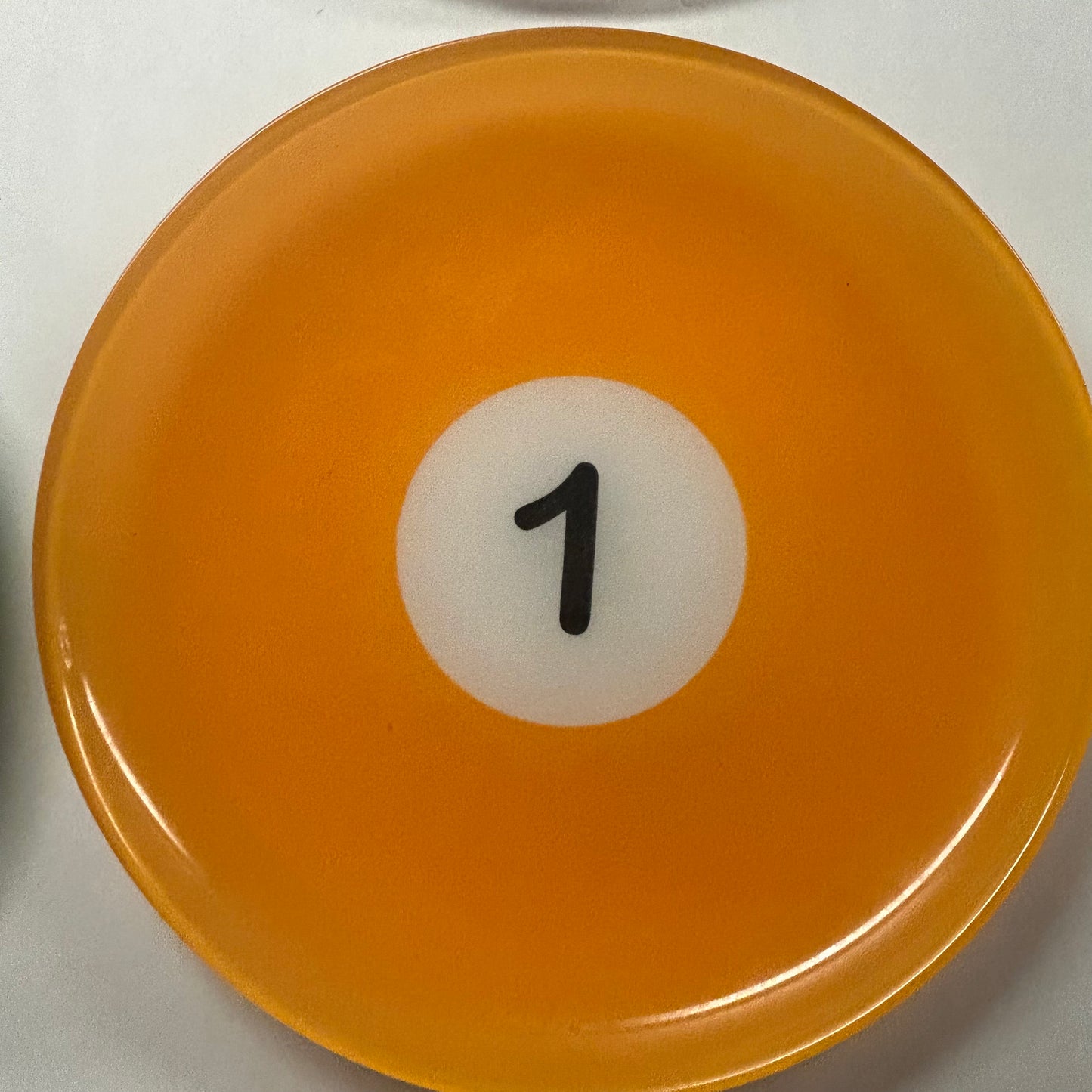 Pool Balls Themed Plates