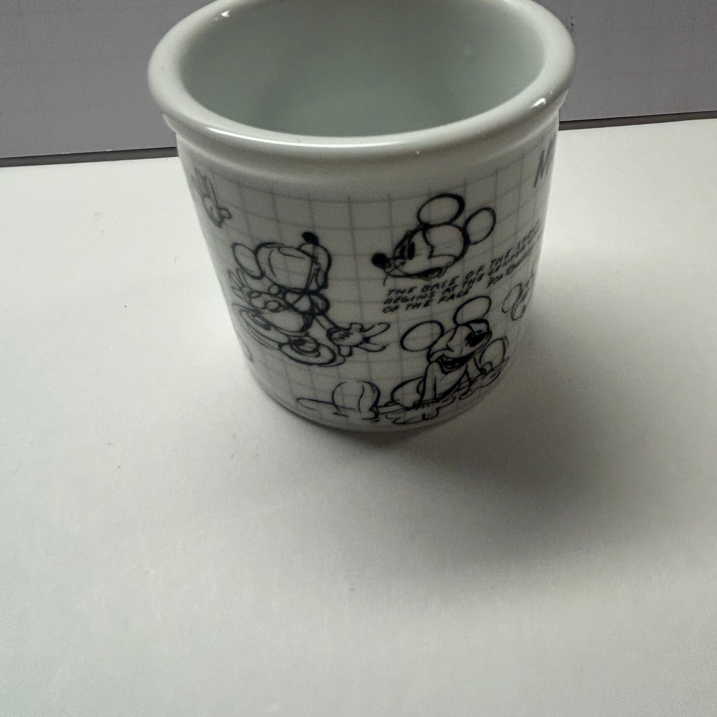 Disney Mickey Mouse Mini Ceramic Cup