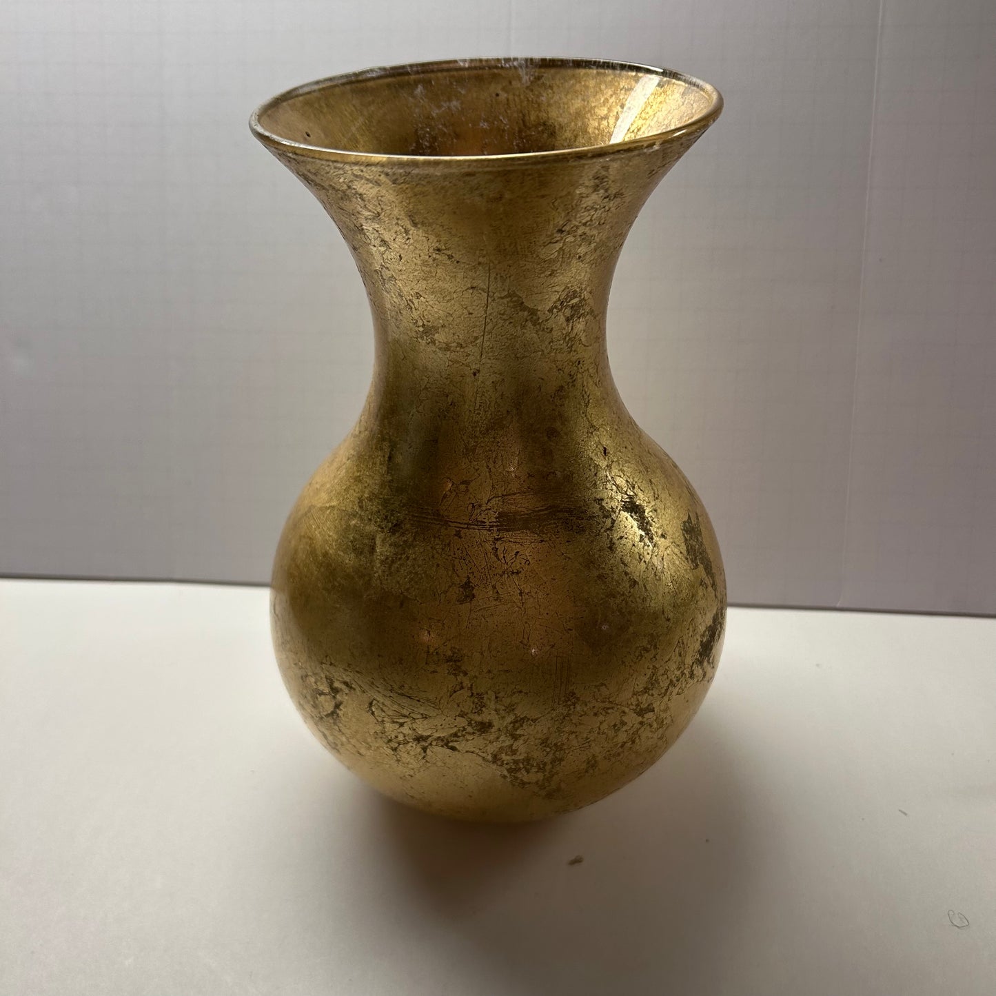 Metallic Gold Vase