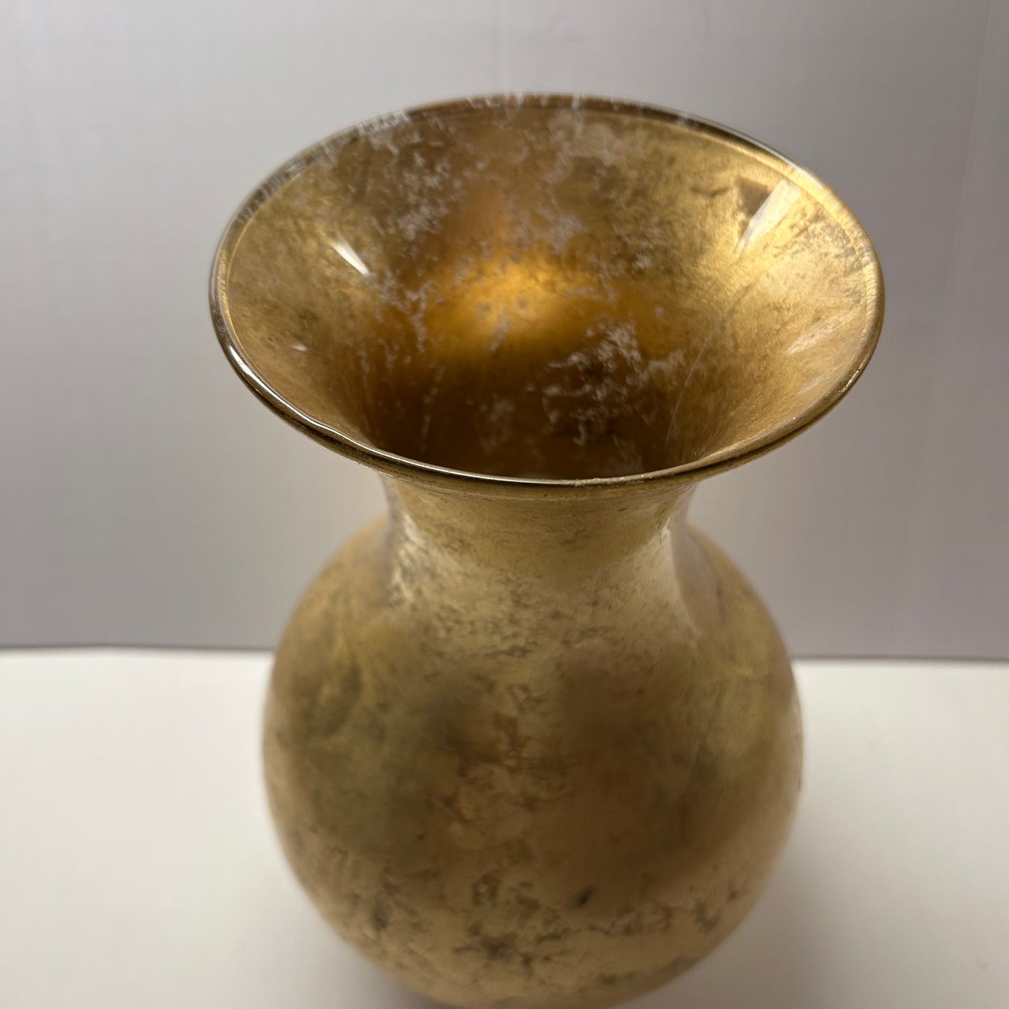 Metallic Gold Vase