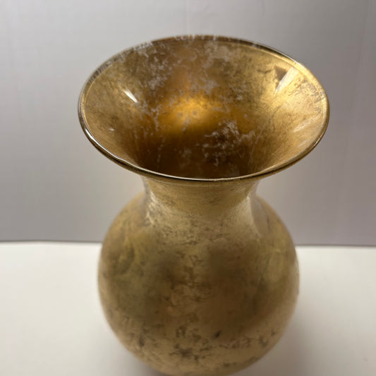 Metallic Gold Vase
