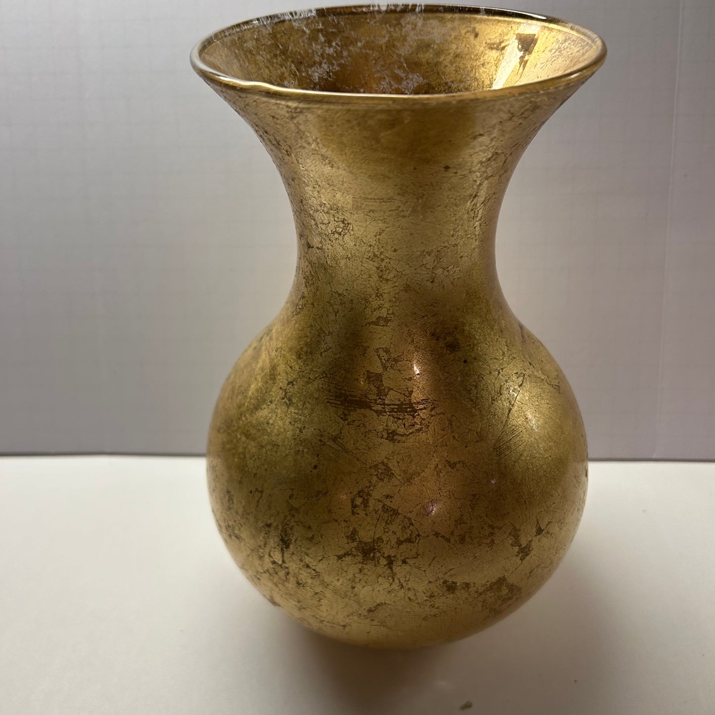 Metallic Gold Vase