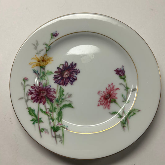 Franconia Krautheim Selb Germany Wiesenblumen 8" Salad Plate Scene C".