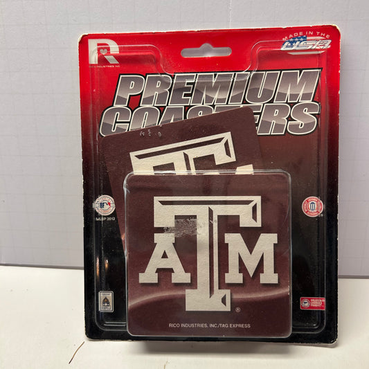 Texas A&M Premium Coasters (4 pack)