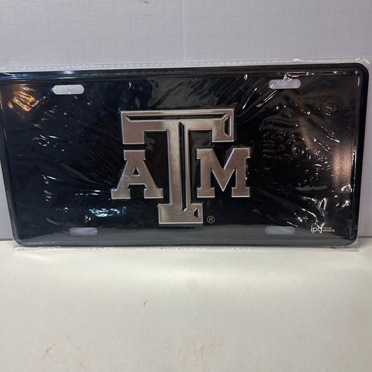 Texas "A&M" License Plate