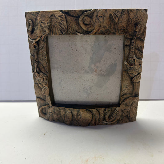Elephant Designed Picture Frame (4x4)
