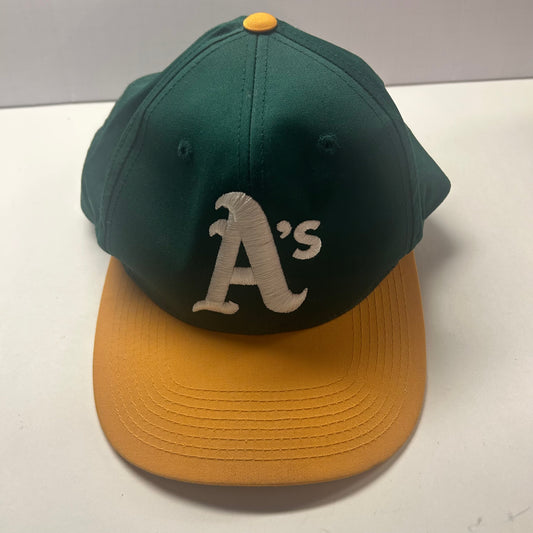 Oakland Athletics "A's" Hat Green & Yellow Snapback