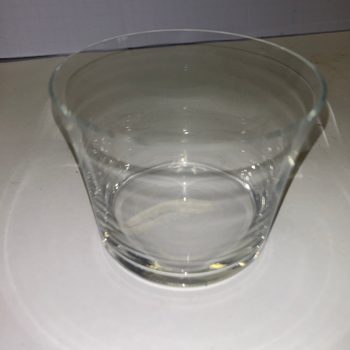 Glass Serving Dish w/ Center Dip Bowl