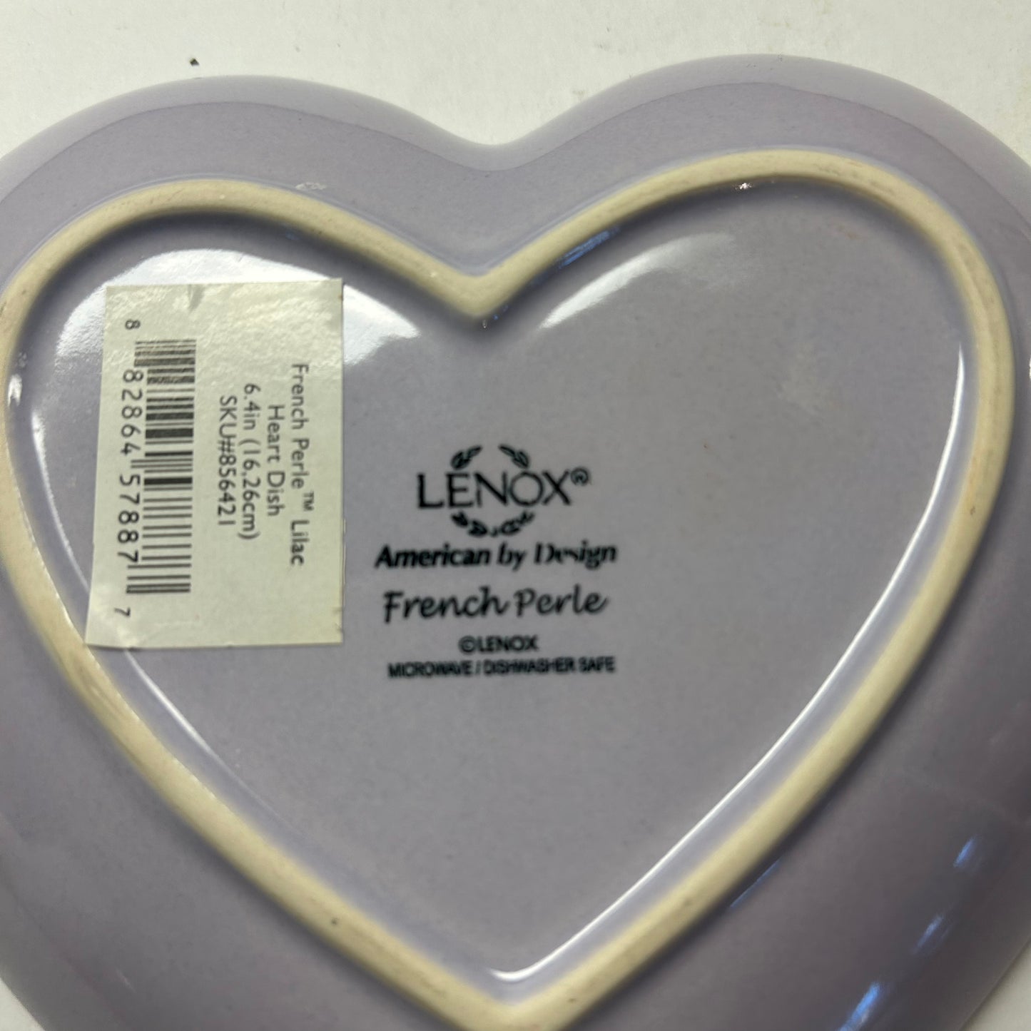 Lenox Lilac Heart "French Trinket Plate"