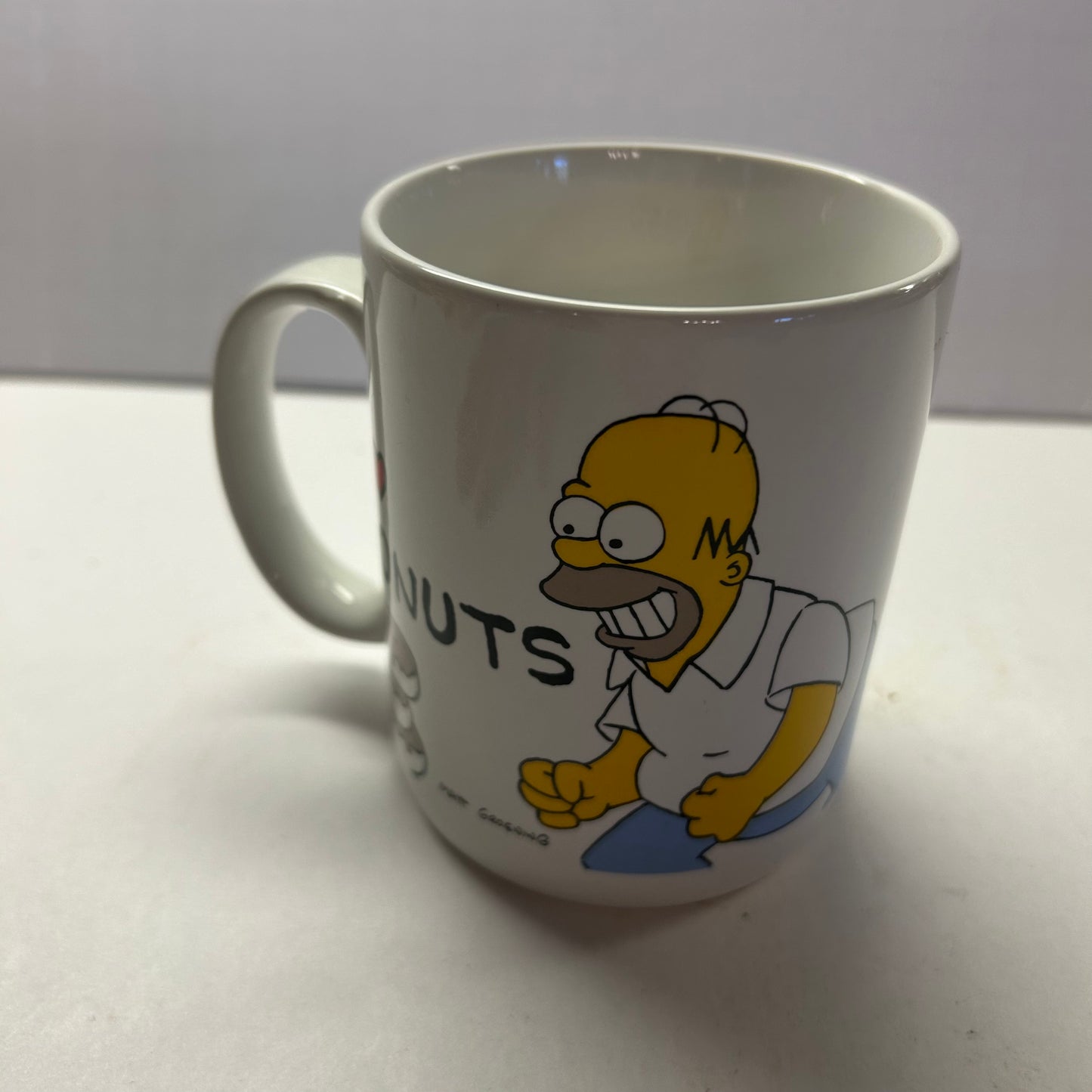 Simpson's "I Love Donuts" Mug w/ Homer Simpson