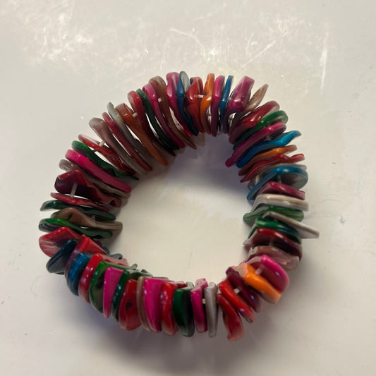 Multi-Colored Bracelet (Lg size) stretchy
