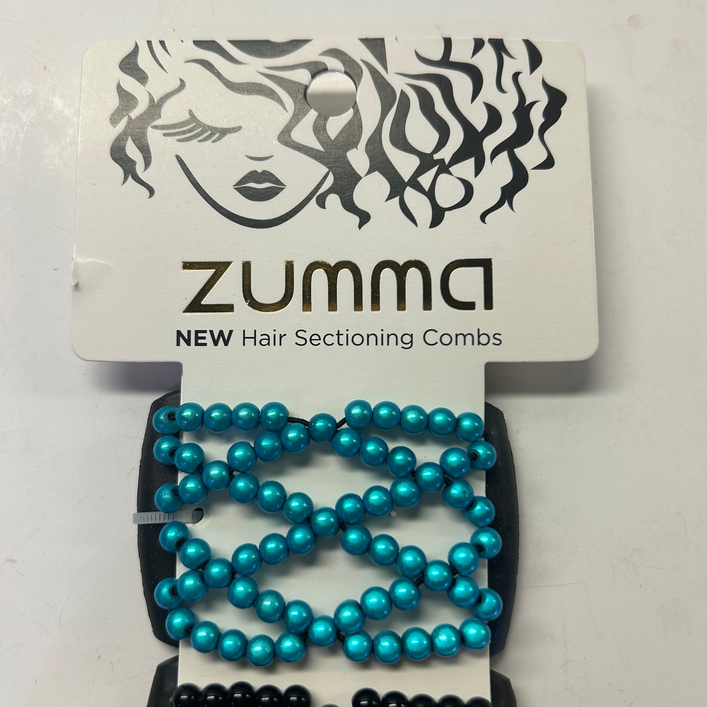 Zumma "New Hair Sectioning Combs" Blue & Black