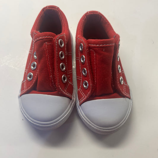 Red Cat & Jack Baby Low Top Shoe Size 5