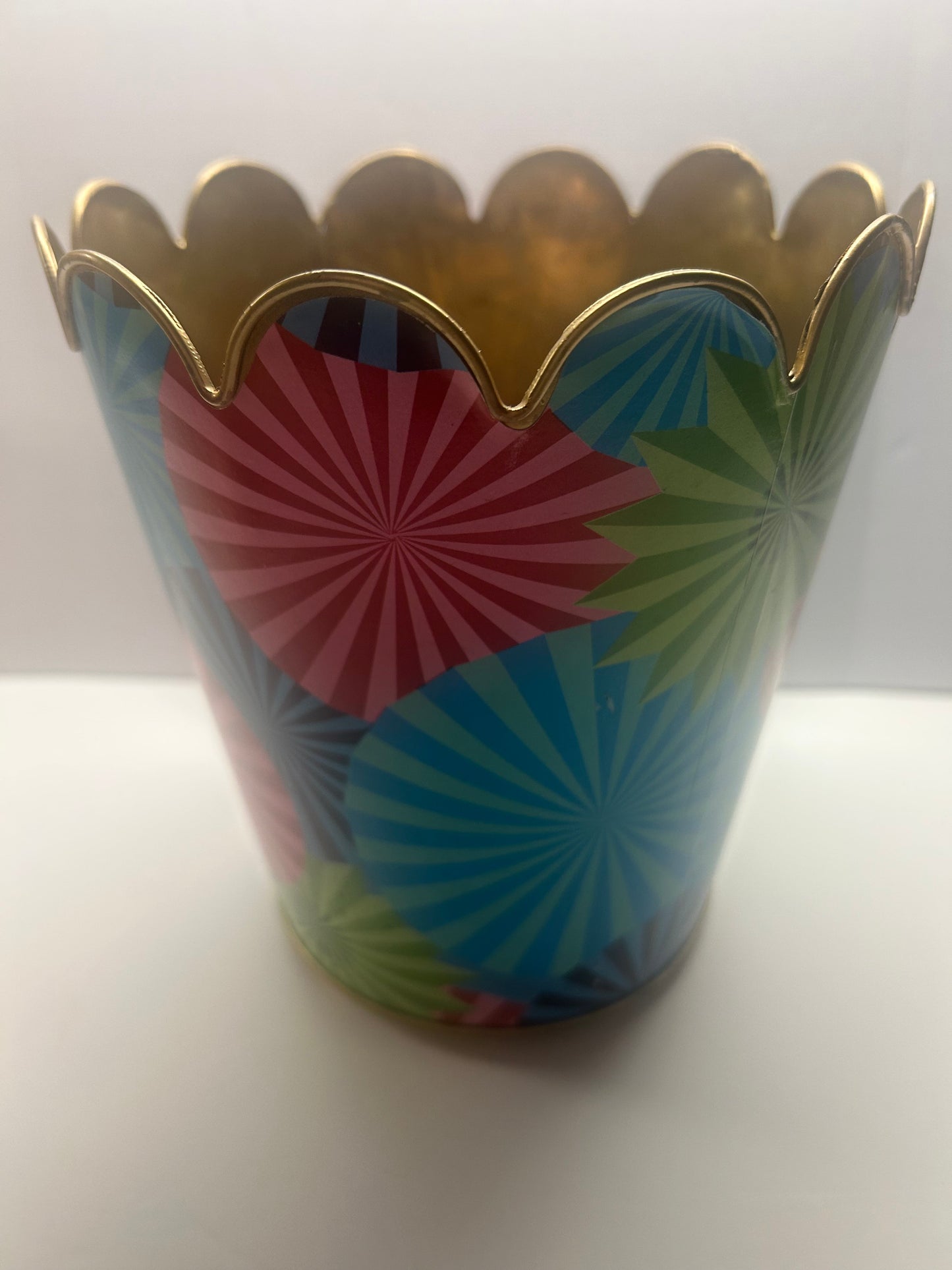 Multicolored with Gold plantar