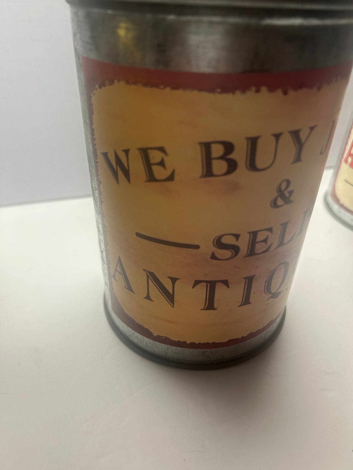 Antique Styled Metal Canisters/Storage Containers(set of 4)