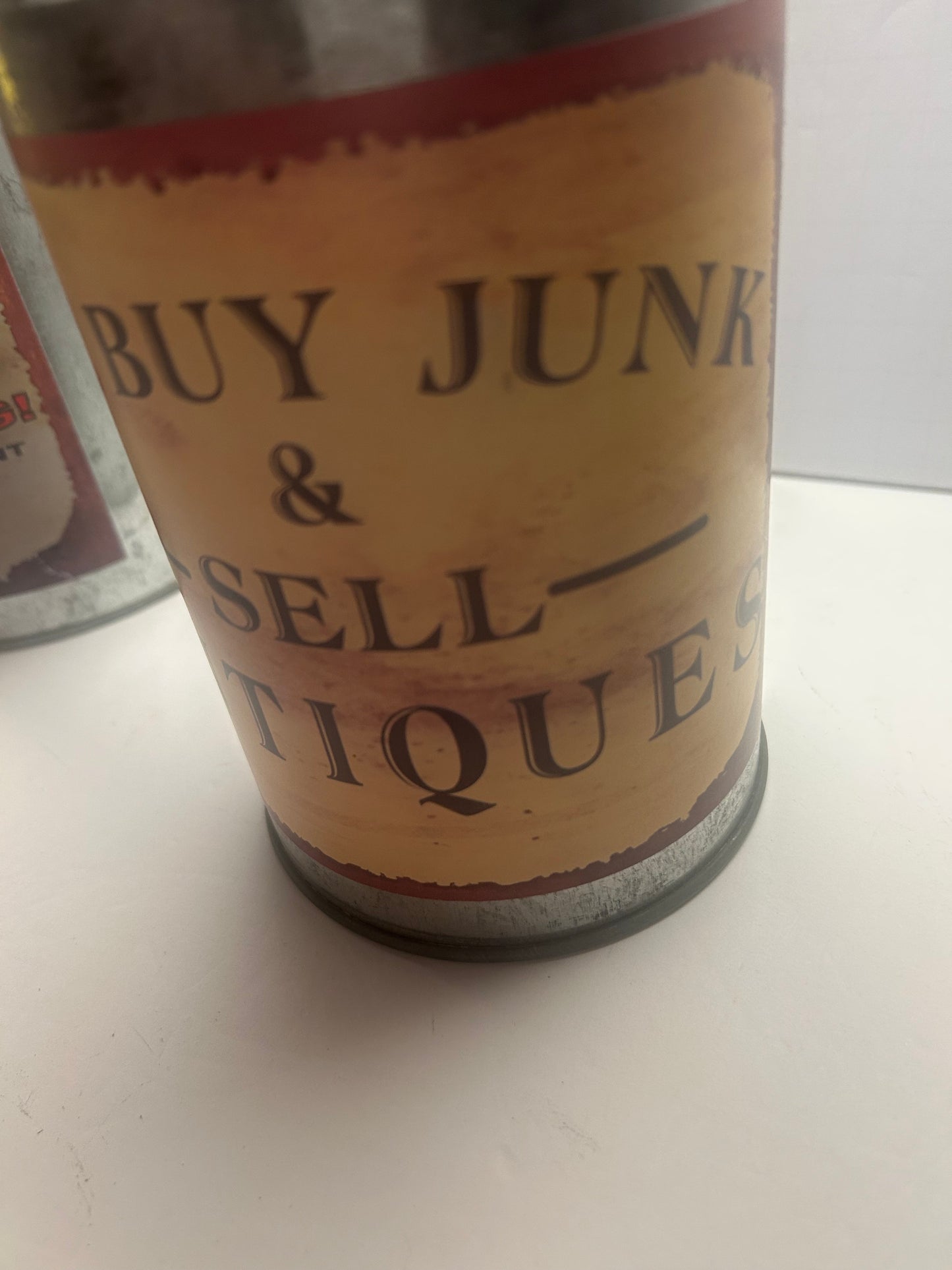 Antique Styled Metal Canisters/Storage Containers(set of 4)