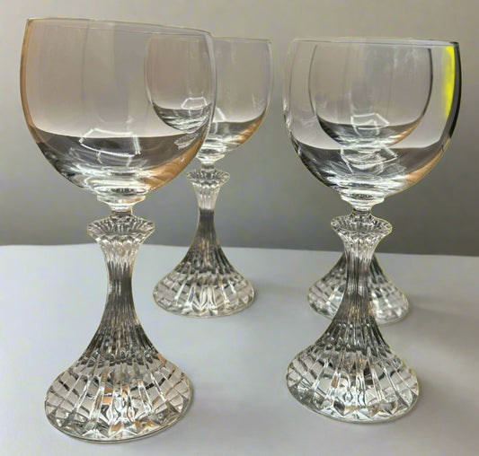 Vintage The Ritz Crystal  Stemware Wine Glass (set of 6)
