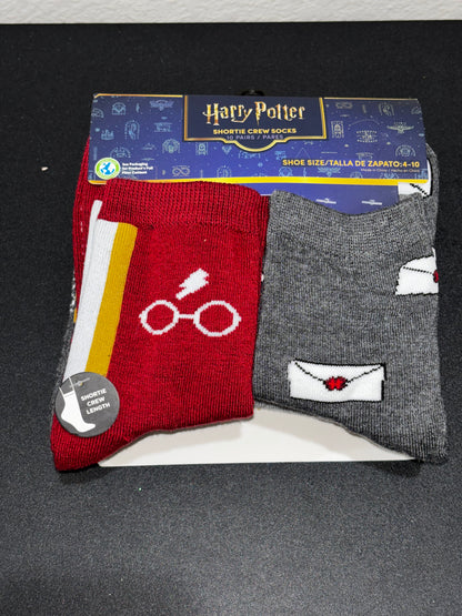 Harry Potter Socks Shoe Size 4-10