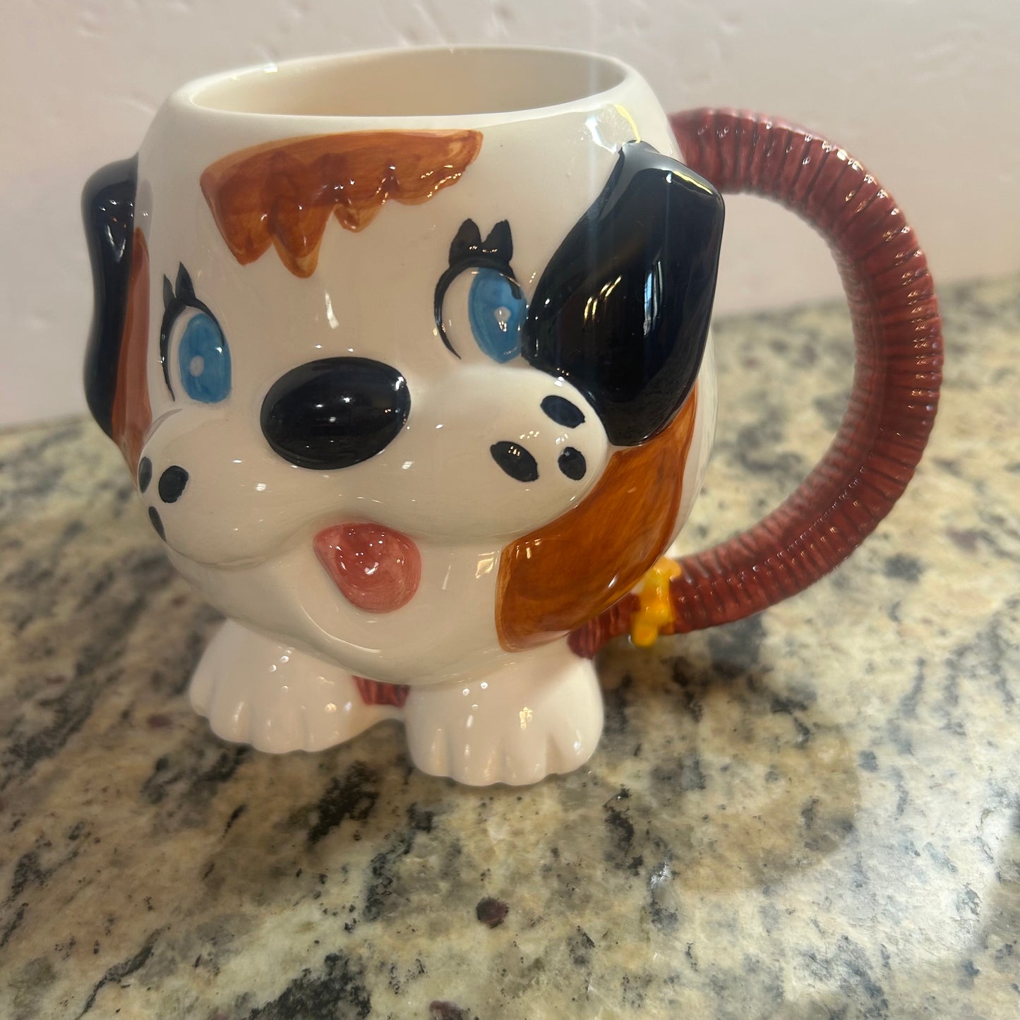 Cute Blue Eye Dog Mug 3D
