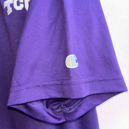 Texas Christian University (TCU) ￼Purple Men’s 2XL Polo by Champion