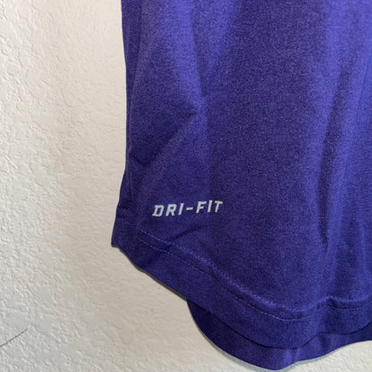 Texas Christian University (TCU) ￼Purple & Gray Nike Dri-Fit Shirt