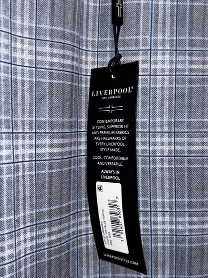 Liverpool Los Angeles Women’s plaid graypants size16