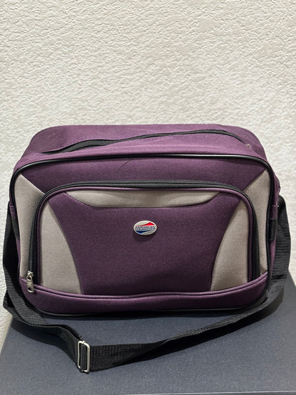 American Tourister Purple Carry-on Travel bag