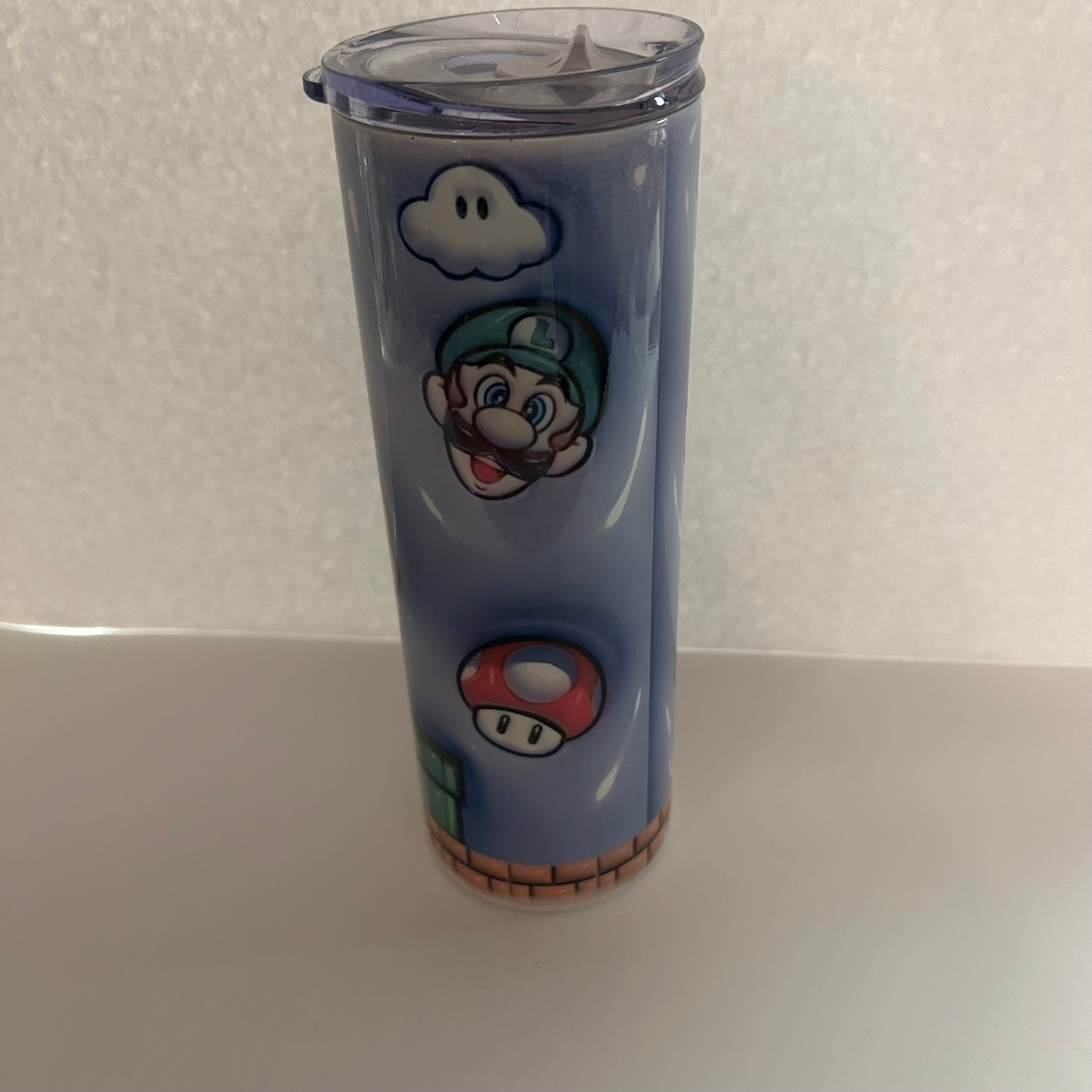 Super Mario Themed Tumbler (20oz)
