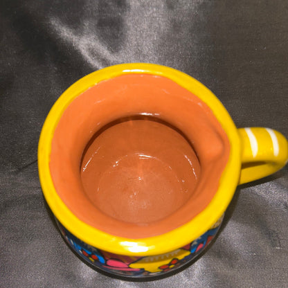 Mug Mexican Pottery colorful design 8oz
