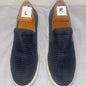 Olukai blue mesh loafers slip on size 8 ￼