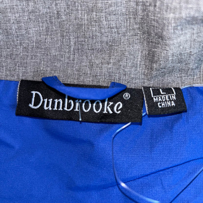 Texas Rangers, blue and gray windbreaker with logo men’s size large