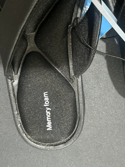 Sun and Sky Women’s Black Cushion Sport Sandals size 10